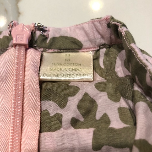 TOMMY BAHAMA Pink Green Floral Halter Dress, Sz 2 💕💕 - Picture 4 of 7